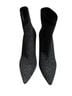 Something Navy Black White Ankle Boots Size 7 - photo 2