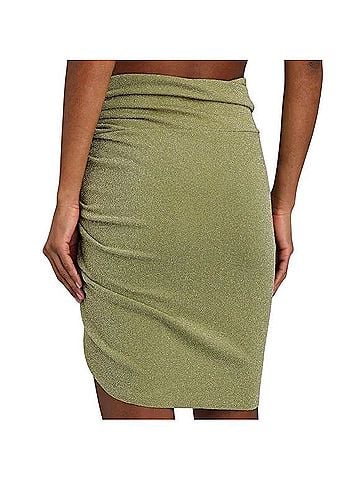 Baobab Collection Mia Lurex Mini Pareo Skirt Swimsuit Cover Up (view 2)
