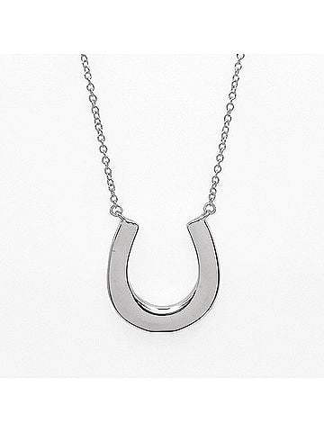 Tiffany & Co. TIFFANY&amp;Co. Tiffany 1837 Horseshoe Necklace Pendant Lucky Charm SV925 Men's Women's (view 2)