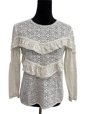 Sézane Long Sleeve Blouse (view 1)