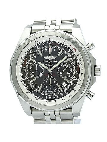Breitling BREITLING Bentley Motors Steel Automatic Mens Watch A25363 Polished (view 1)