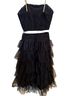 BCBGMAXAZRIA Black White Cocktail Dress Size 2 - photo 2