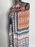 Rococo Sand 100% Silk Aztec Or Tribal Print Casual Dress Size M - photo 8