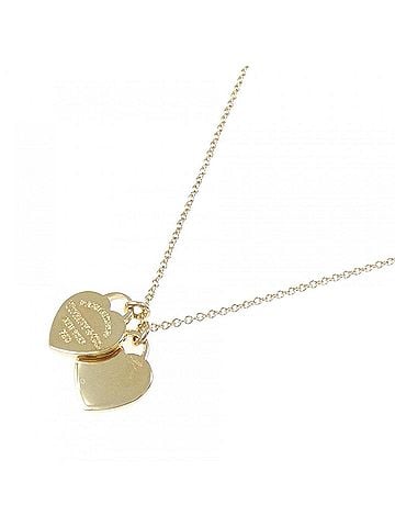 Tiffany & Co. Tiffany &amp; Co. Return to Double Heart Necklace (view 2)