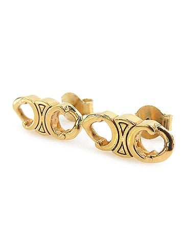 Céline Celine CELINE Earrings Metal Gold Women's r11294k (view 2)