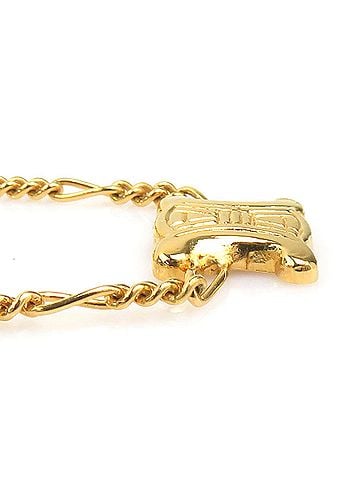 Céline Celine Triomphe Metal Gold Necklace for Women h32331k (view 2)