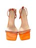 Azalea Wang Orange Sandals Size 10 - photo 3