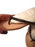 J.Crew 100% Leather Black Sandals Size 7 - photo 1