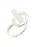 Hermès 100% Sterling Silver Silver Toned Hermes Hermès Echappé Ring One size - photo 1