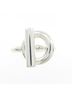 Hermès 100% Sterling Silver Silver Toned Hermes Hermès Echappé Ring One size - photo 2
