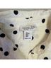 Rachel Zoe Polka Dots White Black Button-Down Shirt Size M - photo 3