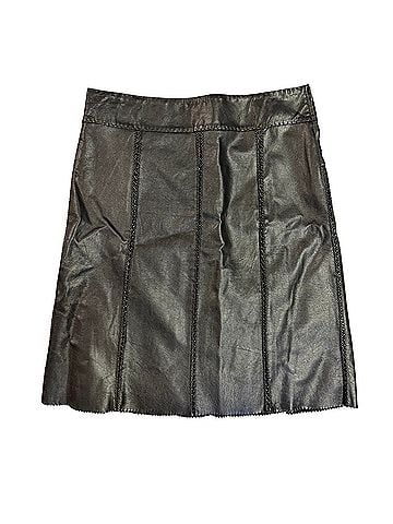 Max Studio Leather Skirt (view 1)