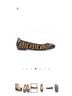 Vionic Black Tan Flats Size 8 - photo 3