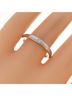 Tiffany & Co. 100% Platinum Multi Color Tiffany Stacking Band Ring One size - photo 5