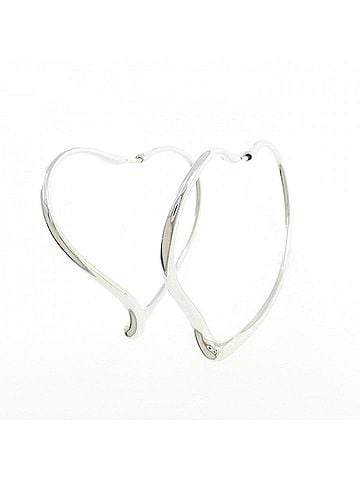 Tiffany & Co. Tiffany Open Heart Hoop Earrings (view 1)