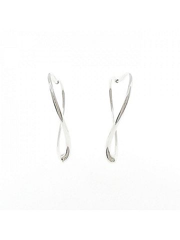 Tiffany & Co. Tiffany Open Heart Hoop Earrings (view 2)