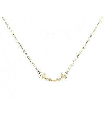 Tiffany & Co. Tiffany T Smile Mini Necklace (view 1)