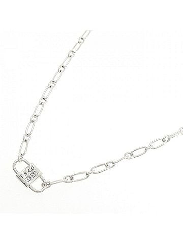 Tiffany & Co. Tiffany &amp; Co. 1837 Small Double Lock Necklace (view 2)