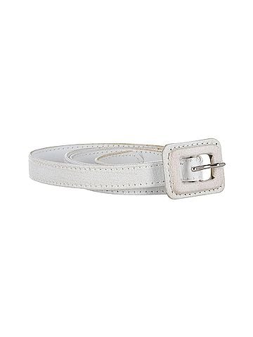 Christian Dior Dior Belt in White Leather (view 2)