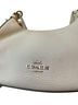 Coach 100% Leather Solid White Silver Leather Shoulder Bag One size - photo 6