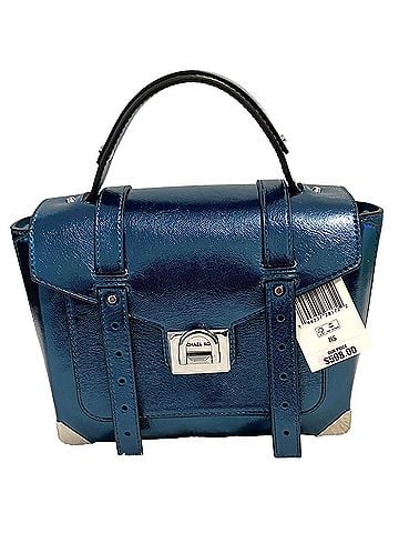 Michael Kors Manhattan Satchel Leather Satchel (view 1)