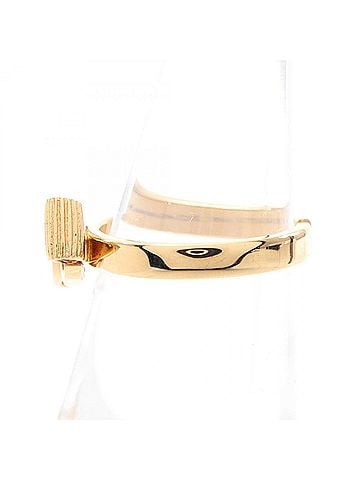 Salvatore Ferragamo Salvatore Ferragamo Villa Ribbon Ring - Gold Plated (GP) Women's Tone (view 2)