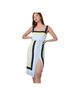 Babaton Stripes Multi Color Casual Dress Size 6 - photo 1