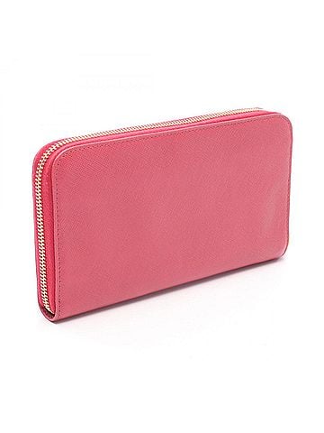 Prada Prada PRADA Round Long Wallet, Leather, Women's, Pink, 1M0506 (view 2)