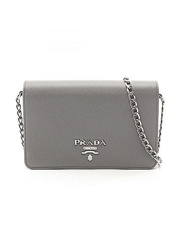 Prada Prada SAFFIANO LUX Shoulder Bag/Handbag, Saffiano Leather, Women's, Gray, 1BP006 (view 1)