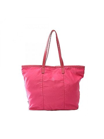 Prada Prada NYLON JACQUARD Tote Bag Handbag Nylon Leather Women's Pink BR4634 (view 1)