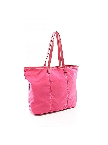 Prada Prada NYLON JACQUARD Tote Bag Handbag Nylon Leather Women's Pink BR4634 (view 2)