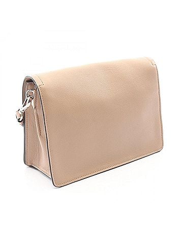 Prada Prada GLACE'CALF Shoulder Bag/Handbag, Leather, Women's, Beige, 1BD296 (view 2)