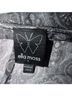 Ella Moss 100% Silk Paisley Black Gray Blouse Size S - photo 7