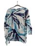 David Cline Print Multi Color Long Sleeve Blouse Size L - photo 1