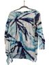 David Cline Print Multi Color Long Sleeve Blouse Size L - photo 2