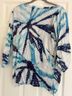 David Cline Print Multi Color Long Sleeve Blouse Size L - photo 4