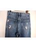 Driftwood 100% Cotton Floral Blue Jeans Size 27 waist - photo 5