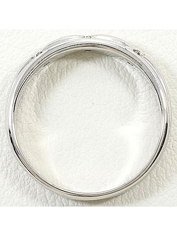 Unbranded K10 10K WG White Gold Ring with 0.03ct Diamond, Total Weight 2.7g, Jewelry (view 2)