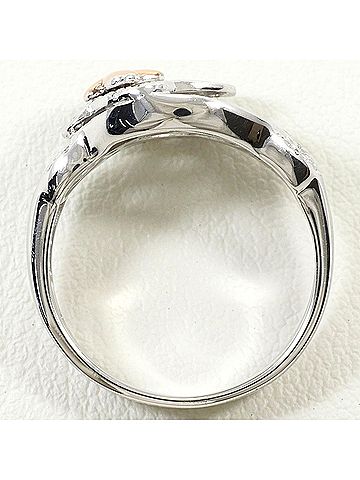 Unbranded K14 14K WG White Gold Ring with Zirconia, Total Weight 3.6g, Jewelry (view 2)