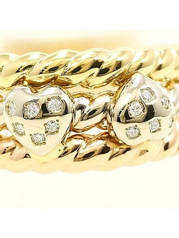 Unbranded 18K (18-karat) Yellow Gold Ring with 0.08ct Diamond, Card Included, Total Weight 8.7g, Jewelry (view 2)
