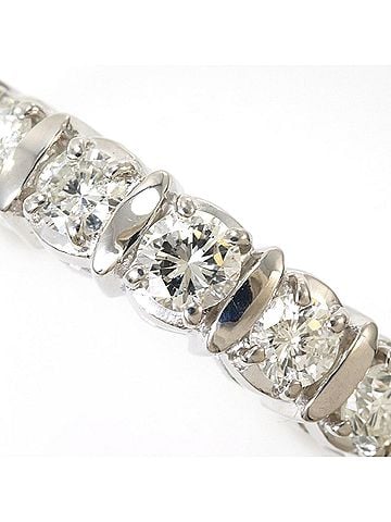 Unbranded PT900 Platinum Ring, 1 Diamond, 0.50ct, Total Weight 4.1g, Jewelry (view 2)