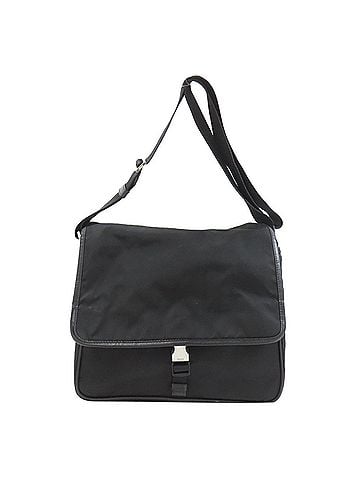 Prada Prada V166 Logo Hardware Shoulder Bag Nylon Women's PRADA (view 1)