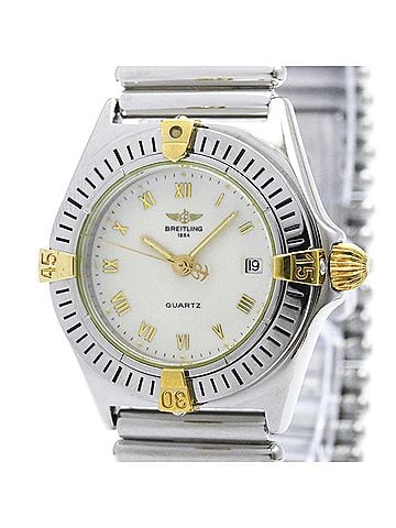 Breitling BREITLING Callistino 18K Gold Steel Quartz Ladies Watch B52043 Polished (view 1)
