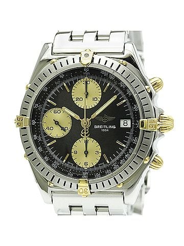 Breitling BREITLING Chronomat 18K Gold Steel Automatic Mens Watch B13047 Polished (view 1)
