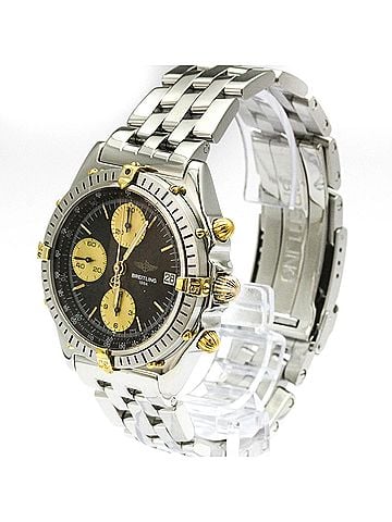 Breitling BREITLING Chronomat 18K Gold Steel Automatic Mens Watch B13047 Polished (view 2)