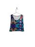 New Look Print Blue Tank Top Size 2X - photo 1