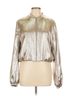 Zara 100% Polyester Metallic Silver Zara Jacket Size L - photo 1