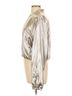 Zara 100% Polyester Metallic Silver Zara Jacket Size L - photo 4