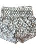 FP Movement Print Black White Ivory Athletic Shorts Size L - photo 2