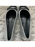 Schutz Silver Black Flats Size 9 - photo 5